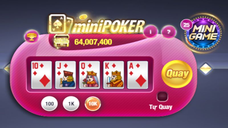 Mini Poker Bùng Nổ - Bí Mật Chinh Phục Game Bài Siêu Tốc 3 Bật Mí Luật Chơi Mini Poker Chi Tiết Mà Bạn Nên Khám Phá Ngay